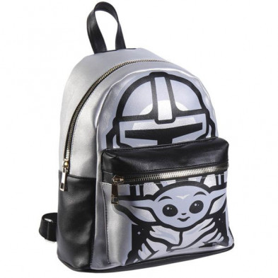 Imagen mochila casual polipiel the mandalorian 27cm