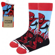 Imagen calcetines spiderman marvel t. 36-41