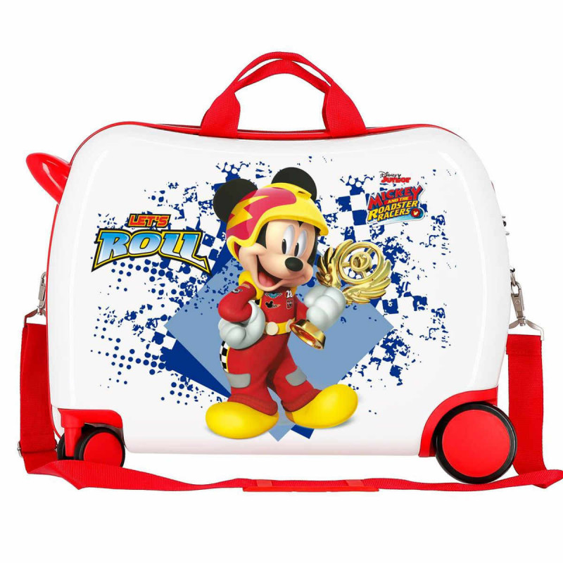 Imagen maleta infantil abs joy mickey 4 ruedas Imagen maleta infantil abs joy mickey 4 ruedas