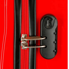 imagen 5 de trolley abs 55cm spiderman geo rojo 4 ruedas