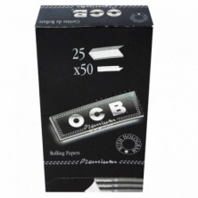 imagen 1 de papel ocb premium 1/4 pack 25 unidades