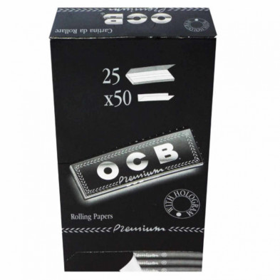 imagen 1 de papel ocb premium 1/4 pack 25 unidades