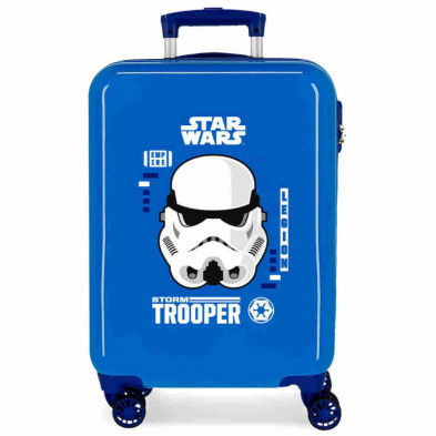 Imagen trolley abs 55cm star wars storm azul 4 ruedas