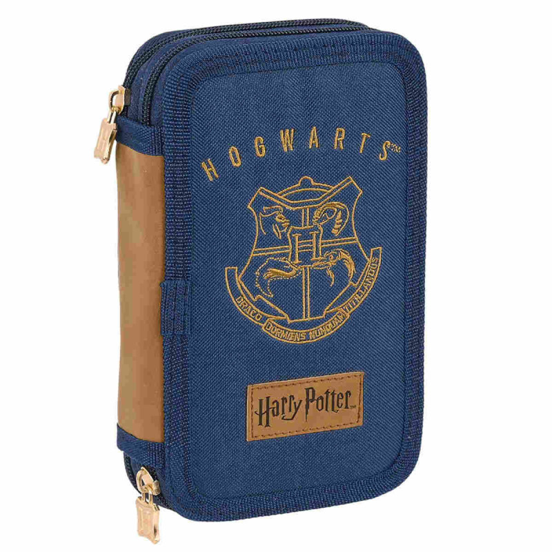 Imagen plumier doble 28 piezas harry potter magical