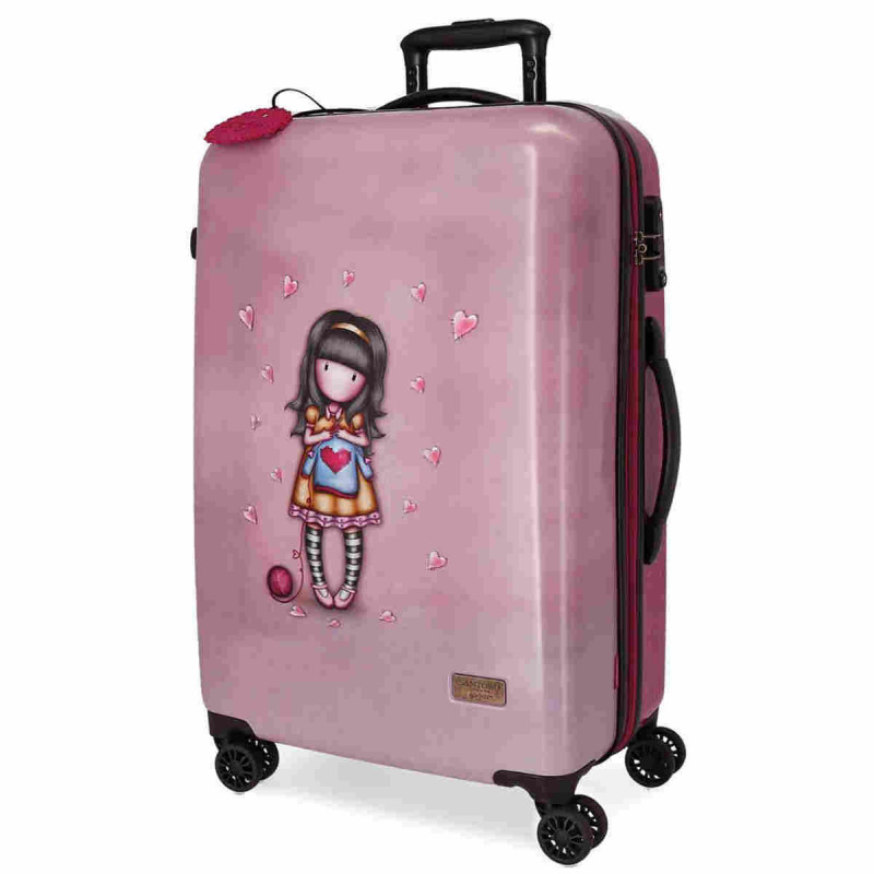 Imagen trolley abs 67cm gorjuss for my love Imagen trolley abs 67cm gorjuss for my love