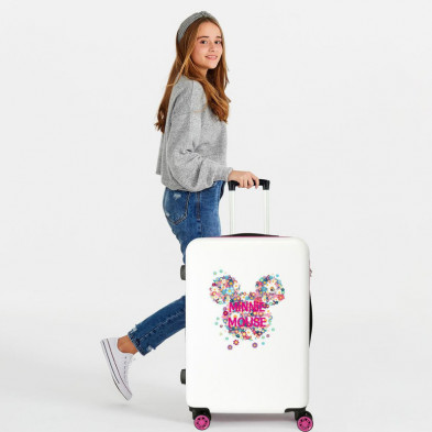 imagen 5 de trolley abs 68cm minnie sunny day 4 ruedas
