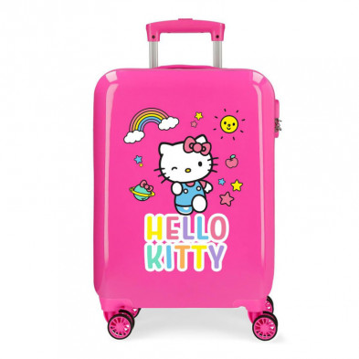 Imagen trolley abs 55cm hello kitty you are cute 4 ruedas