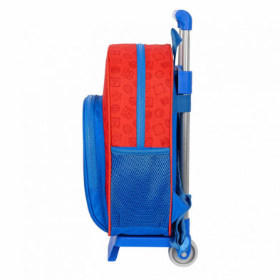 imagen 2 de mochila carro super mario 34cm