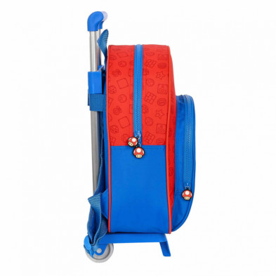 imagen 3 de mochila carro super mario 34cm
