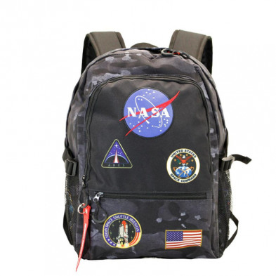 imagen 1 de mochila nasa fight  camo 31x44x18cm