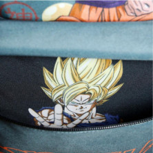 imagen 4 de mochila dragon ball strenght 30x43x18cm