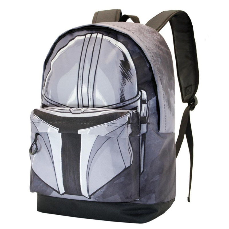 Imagen mochila the mandalorian gris 30x43x18cm Imagen mochila the mandalorian gris 30x43x18cm