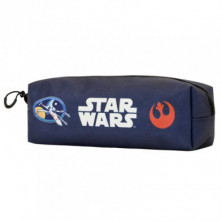 Imagen estuche portatodo cuadrado star wars pilot 21x8x5.