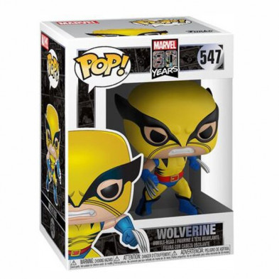 imagen 1 de funko pop wolverine nº 547 marvel 80th