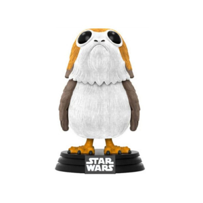 Imagen funko pop porg flocked exclusive nº 198 star wars