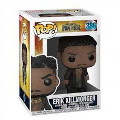 imagen 1 de funko pop erik killmonger nº 386 black panther