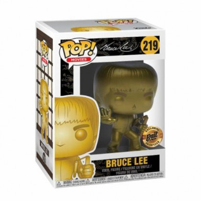 imagen 1 de funko pop exclusive bruce lee gold nº 219