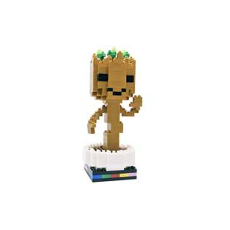 Imagen figura pixo groot gg001 guardianes de la galaxia