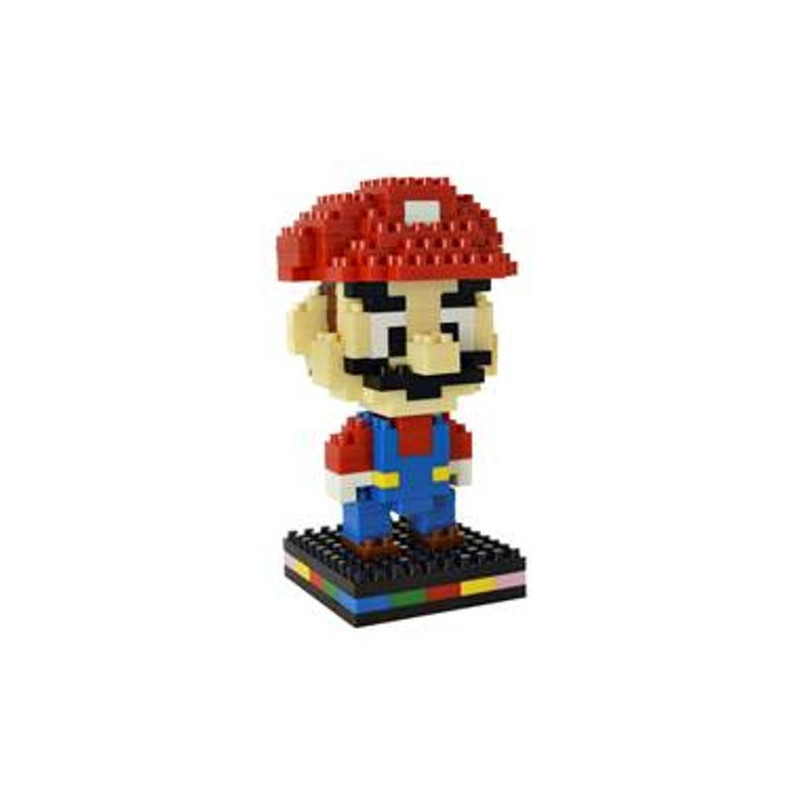 Imagen figura pixo super mario mb001 mario bros