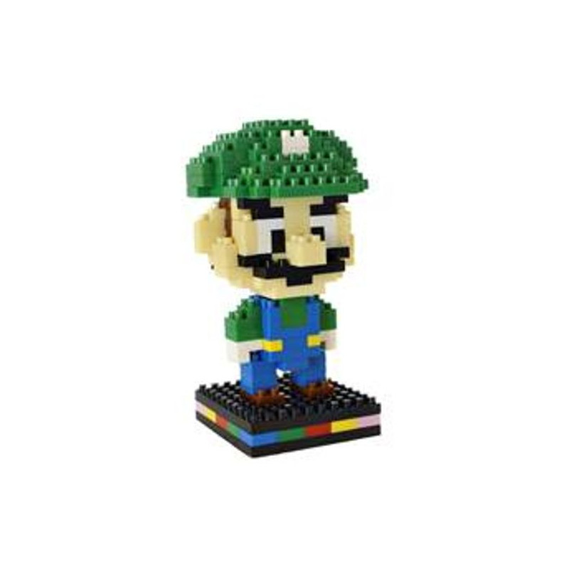 Imagen figura pixo luigi mb002 mario bros