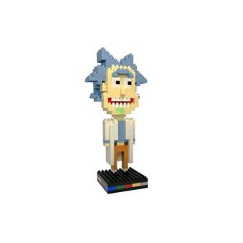 Imagen figura pixo rick rm001 rick & morty