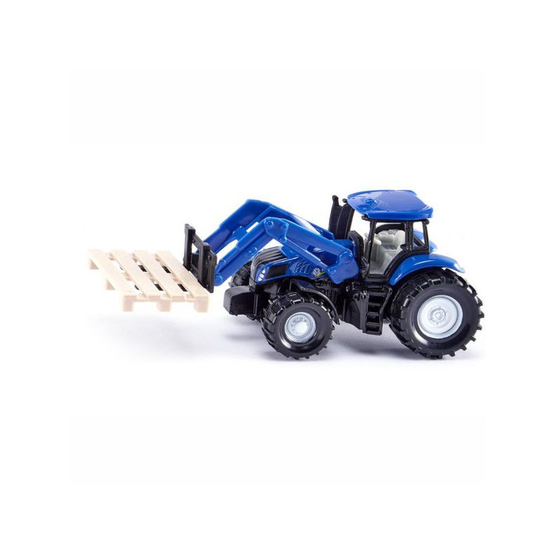 Imagen tractor con horquillas y palets 98x36x43mm