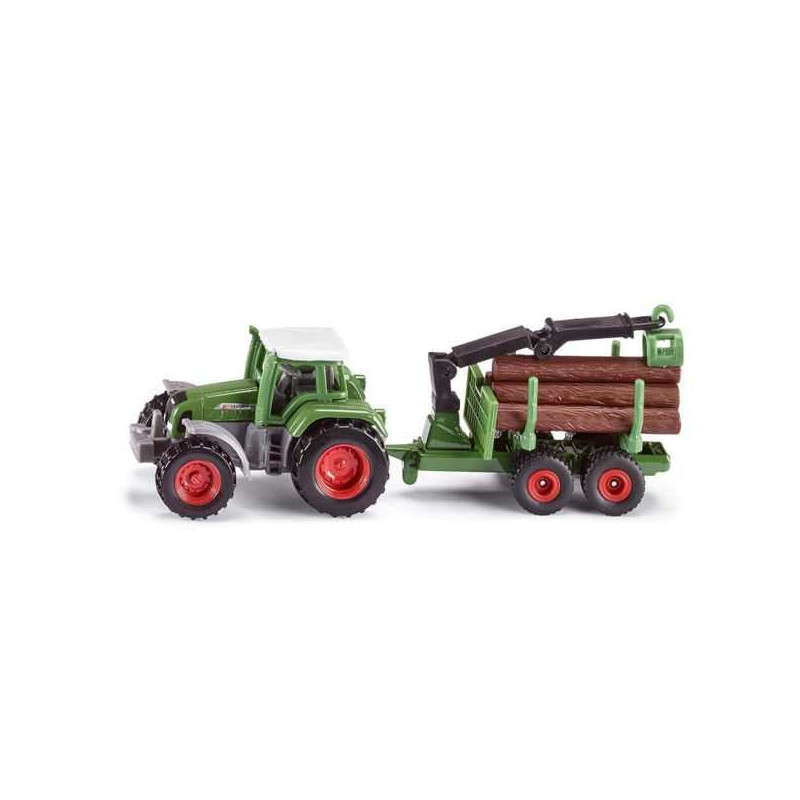 Imagen tractor con remolque forestal 147x39x58mm