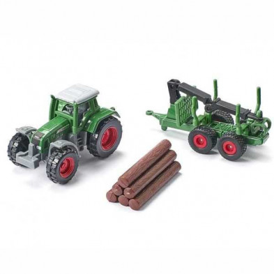imagen 1 de tractor con remolque forestal 147x39x58mm