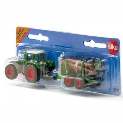 imagen 2 de tractor con remolque forestal 147x39x58mm