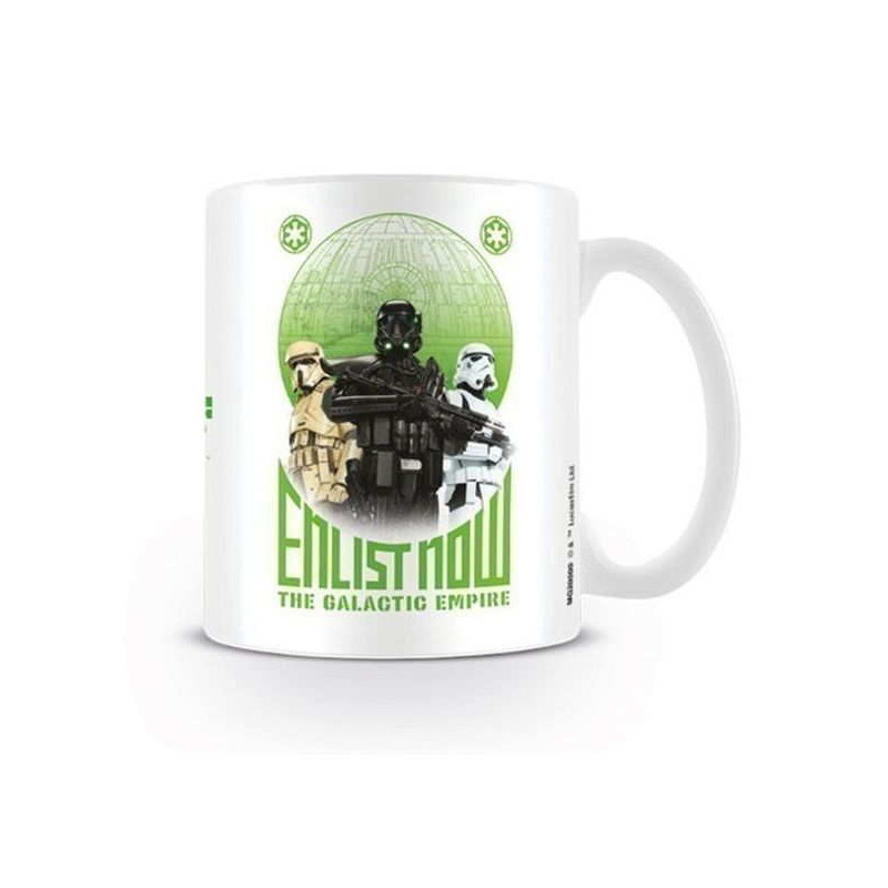 Imagen taza star wars rogue one enlist now Imagen taza star wars rogue one enlist now