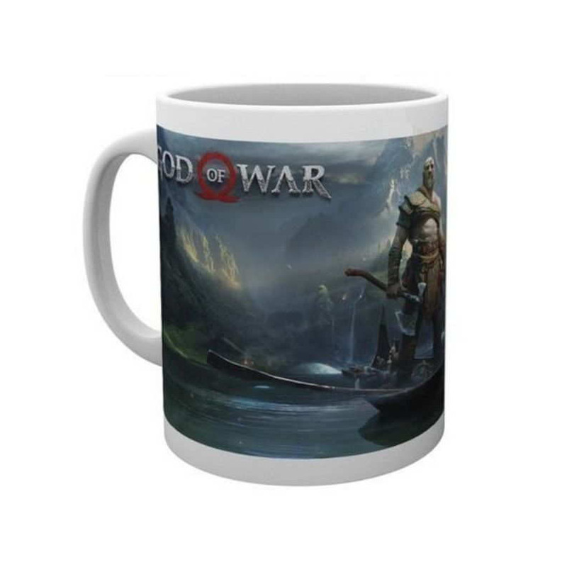 Imagen taza god of war key art