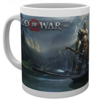 Imagen taza god of war key art