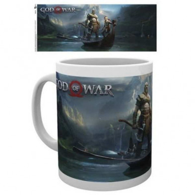 imagen 1 de taza god of war key art