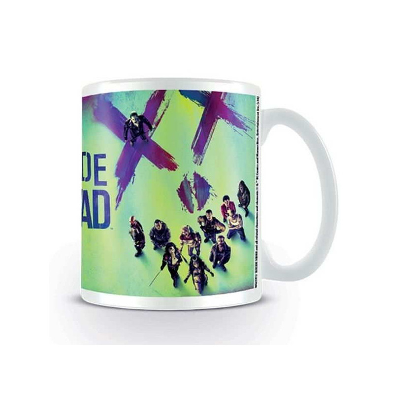 Imagen taza escuadron suicida dc comics