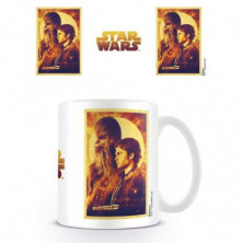 imagen 1 de taza star wars han solo y chewie