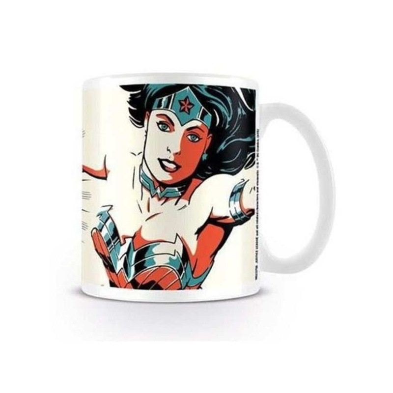 Imagen taza wonder woman dc comics