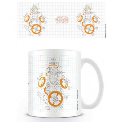 imagen 1 de taza star wars bb8 los ultimos jedi