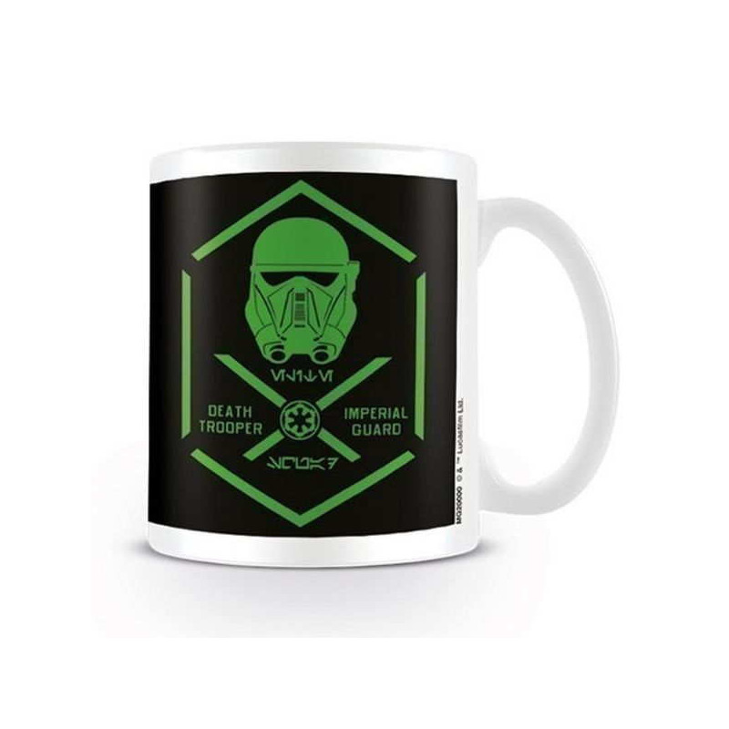 Imagen taza star wars logo death trooper