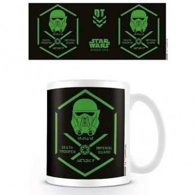 imagen 1 de taza star wars logo death trooper