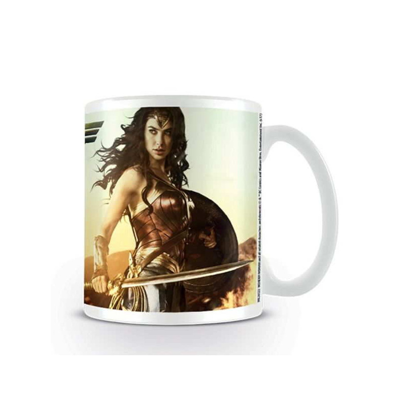 Imagen taza wonder woman dc comics