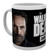 Imagen taza rick & negan the walking dead