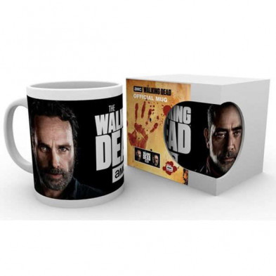 imagen 2 de taza rick & negan the walking dead