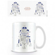 imagen 1 de taza star wars r2d2 los ultimos jedi