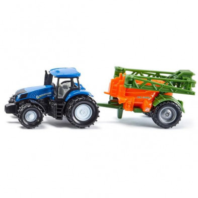 Imagen tractor con remolque pulverizador