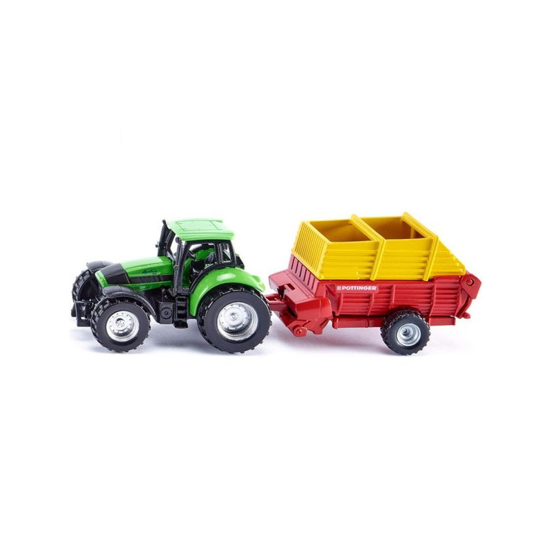 Imagen tractor con remolque poettinger