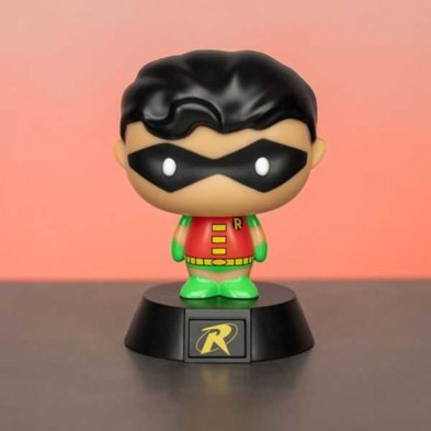 imagen 1 de mini lámpara icon dc comics robin