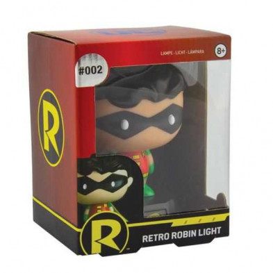 imagen 3 de mini lámpara icon dc comics robin