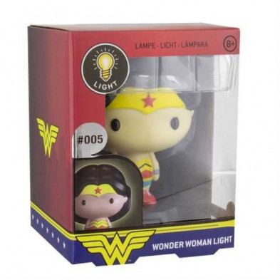 imagen 2 de mini lámpara icon dc comics wonder woman