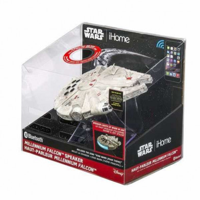 imagen 2 de altavoz bluetooth star wars halcón milenario