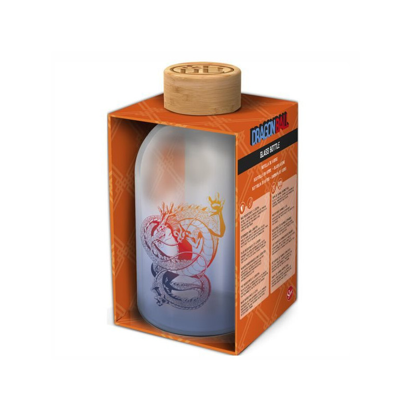 Imagen botella vidrio dragon ball 620ml